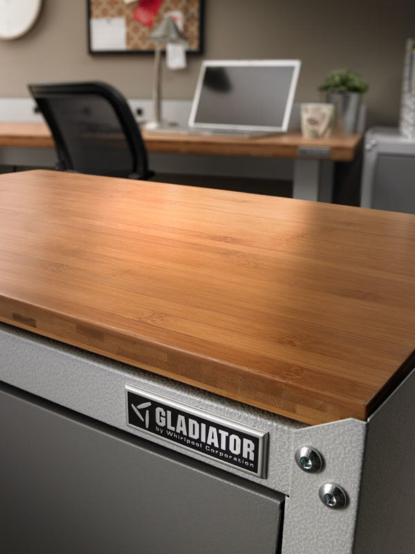 Gladiator Ready-To-Assemble White Full-Door Modular Gearbox