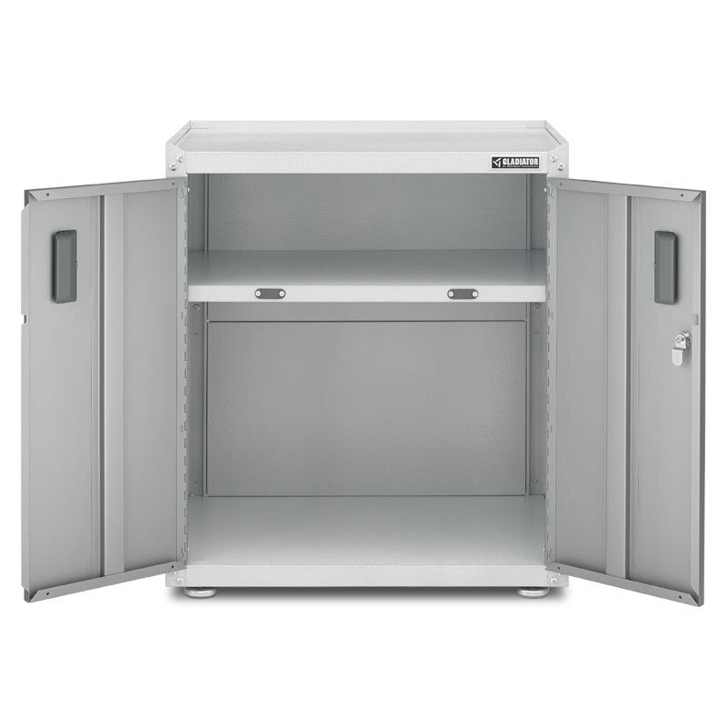 Gladiator Ready-To-Assemble White Full-Door Modular Gearbox