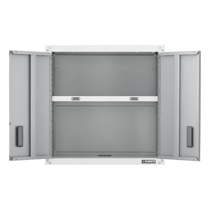 GLADIATOR READY-TO-ASSEMBLE WHITE FULL-DOOR WALL GEARBOX
