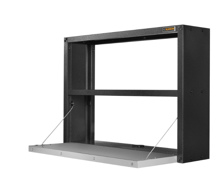 Gladiator Silver Ready-To-Assemble Foldaway Workstation