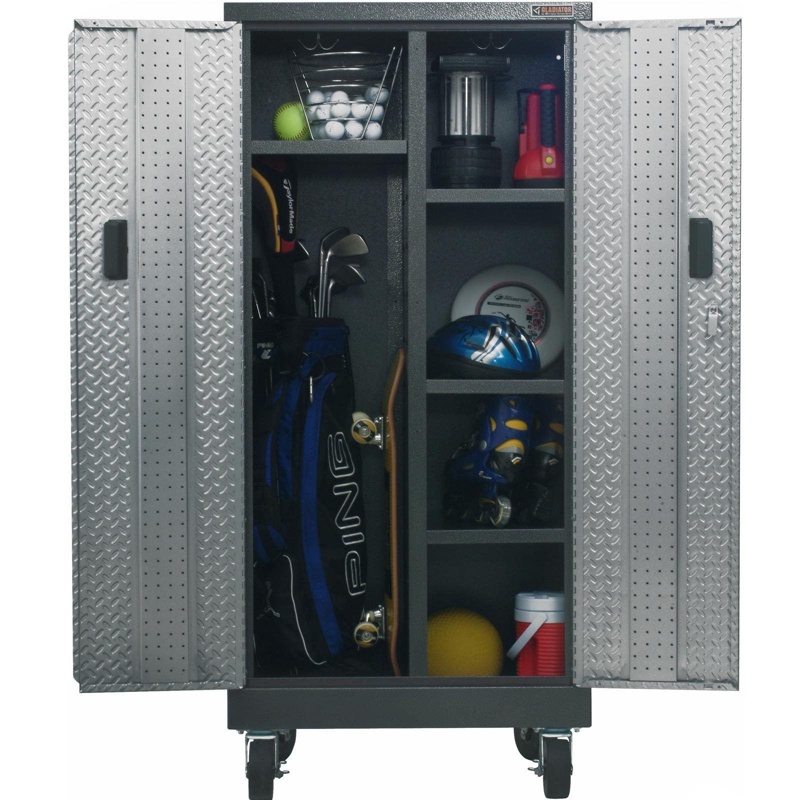 Gladiator Welded Steel Tall Gearbox Locker Storage Cabinet