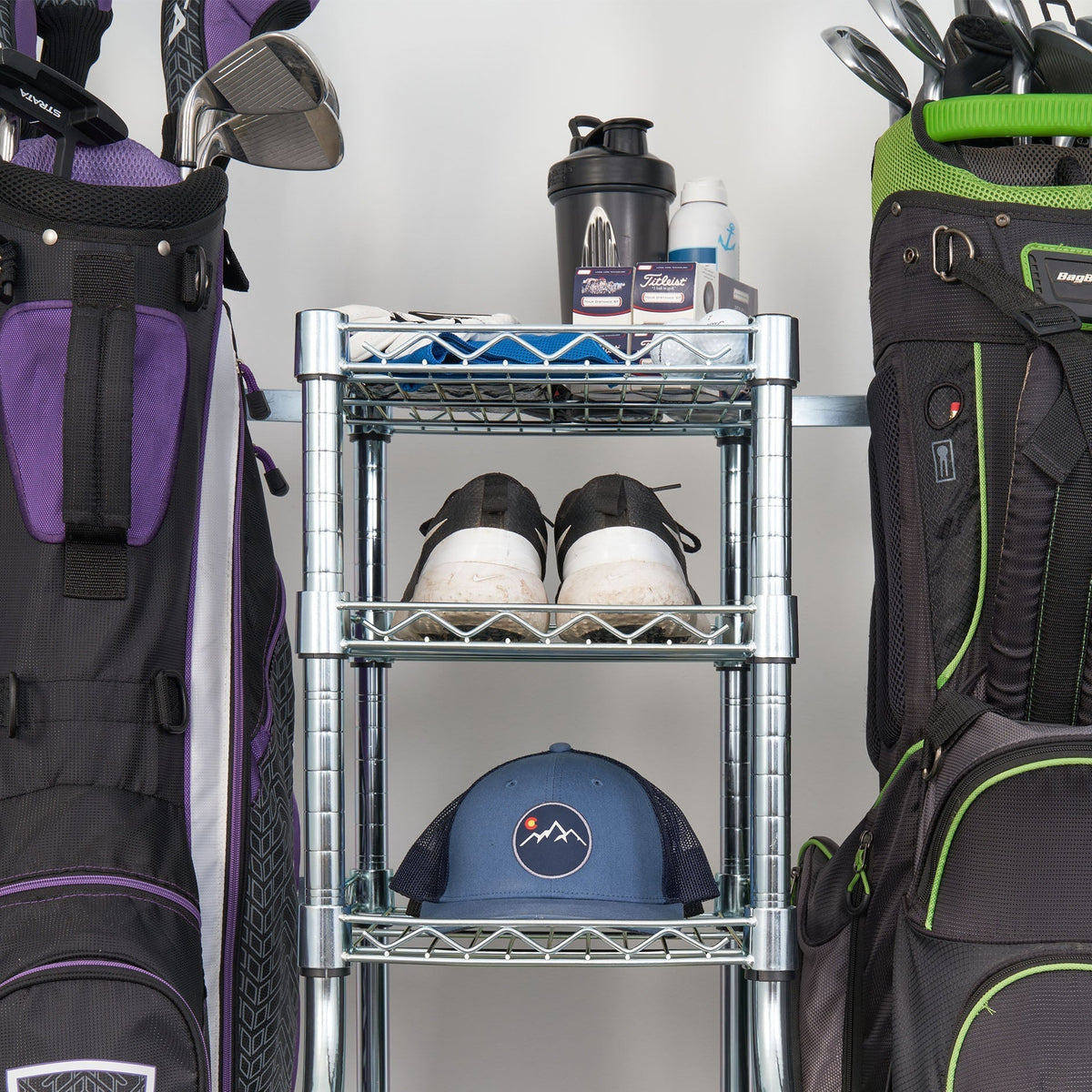 Golf Bag Organizer - Golf Rack