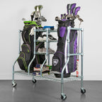 Golf Bag Organizer - Golf Rack