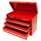 Homak 20’’ Industrial 3-Drawer Friction Toolbox - Red