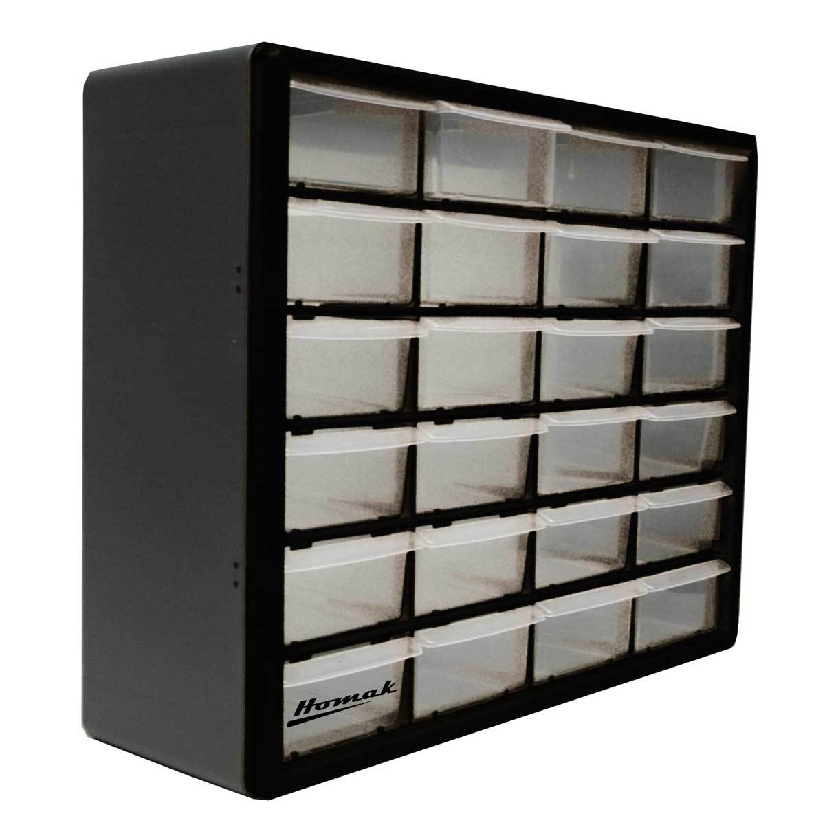 Homak Parts Organizer w/ 24 Drawers