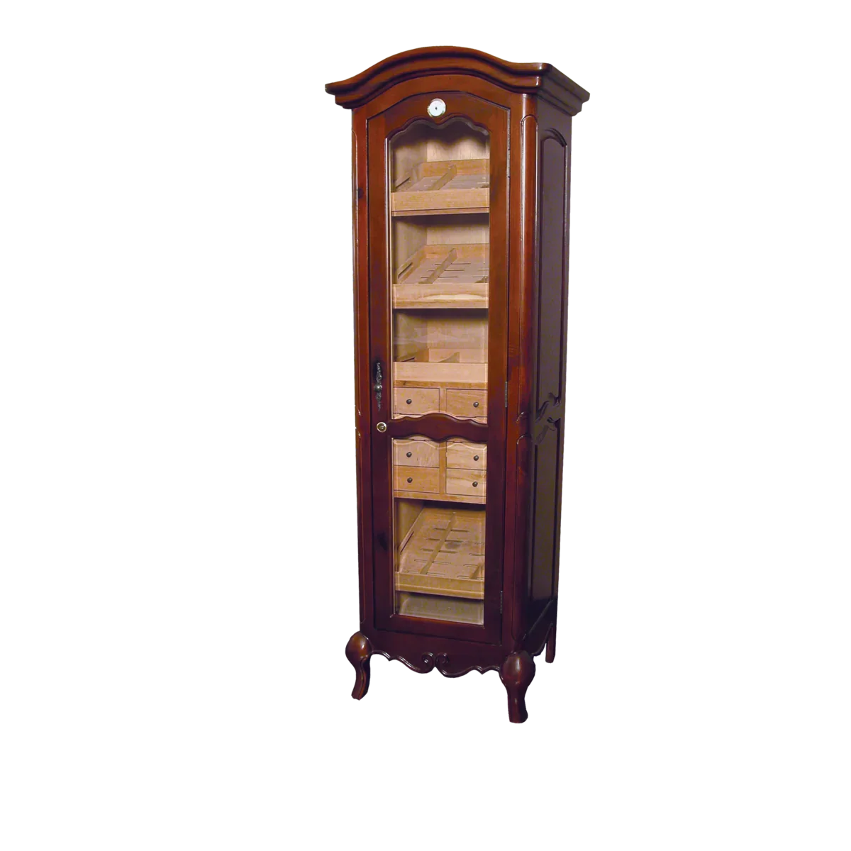 Humidor Supreme Display Antique Tower – 3000 Cigar Capacity