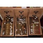 Humidor Supreme Olde English Dark Walnut Humidor Cabinet 3,500 Capacity