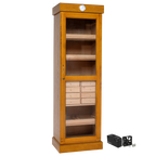 Humidor Supreme Oak Cigar Tower with Drawers Kit 3,000-capacity