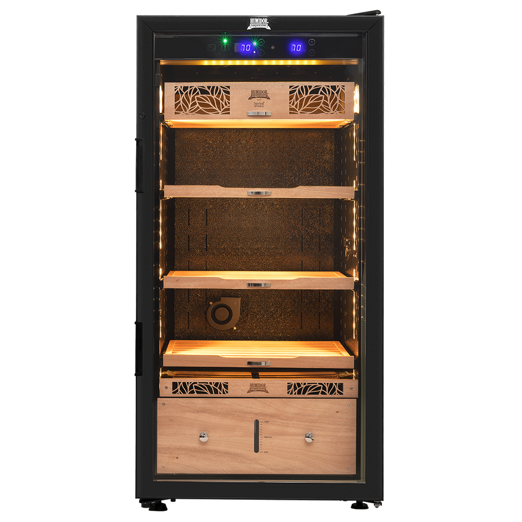 Humidor Supreme Electronic Humidor HS-9100 Black 1,000–1,500 Cigars