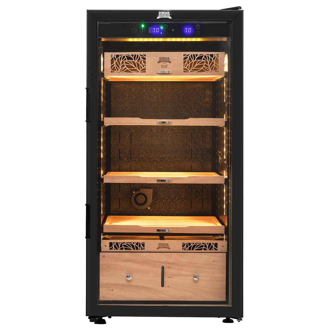 Humidor Supreme Electronic Humidor HS-9100 Black 1,000–1,500 Cigars