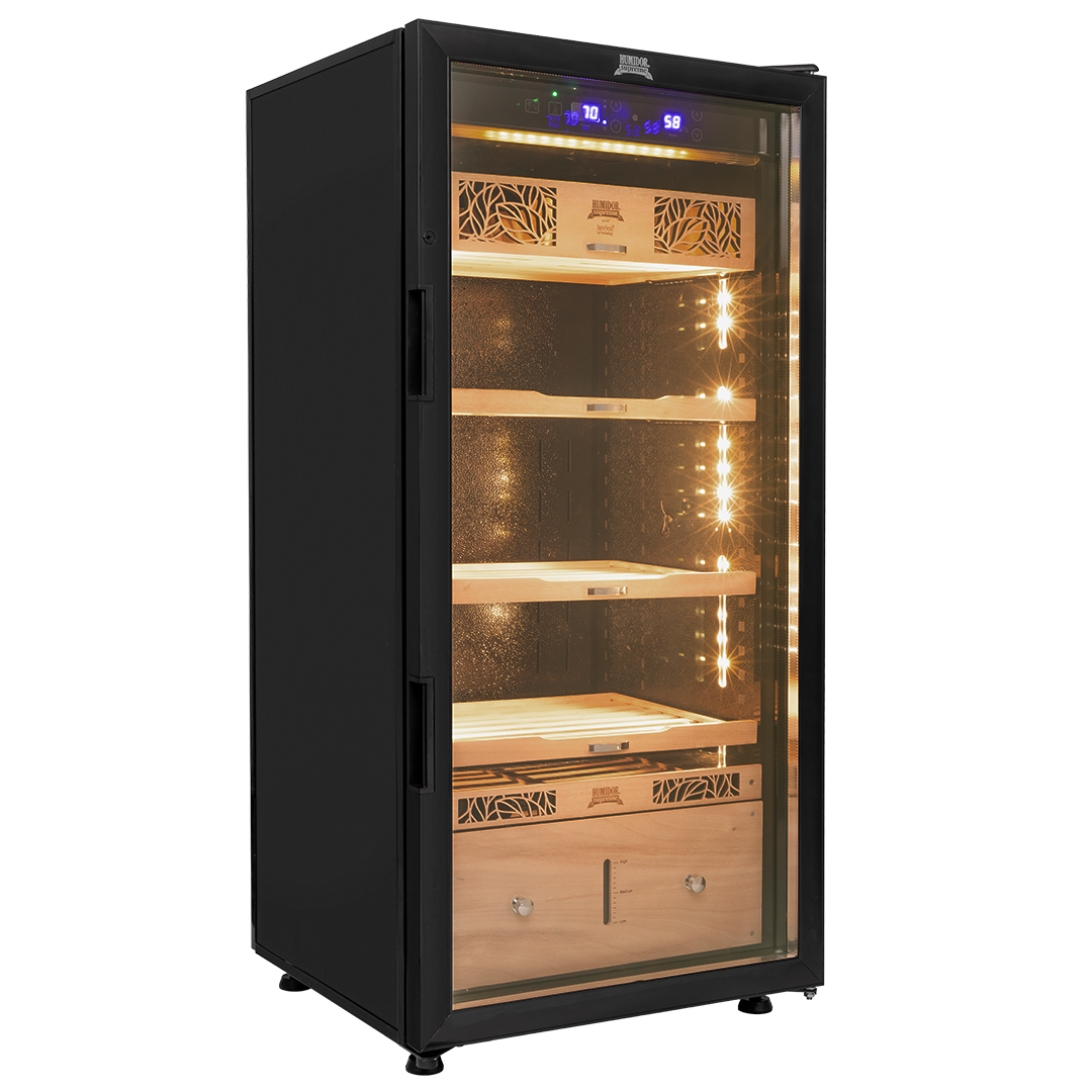 Humidor Supreme Electronic Humidor HS-9100 Black 1,000–1,500 Cigars