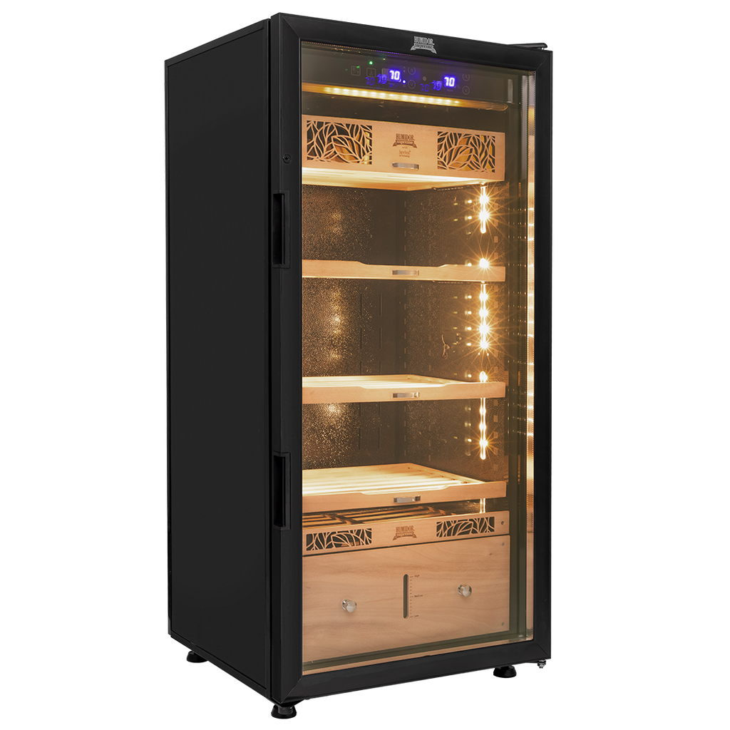 Humidor Supreme Electronic Humidor HS-9100 Black 1,000–1,500 Cigars