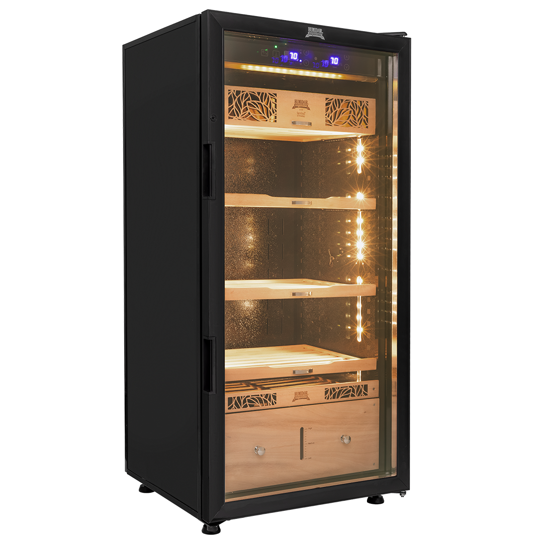Humidor Supreme Electronic Humidor HS-9100 Black 1,000–1,500 Cigars