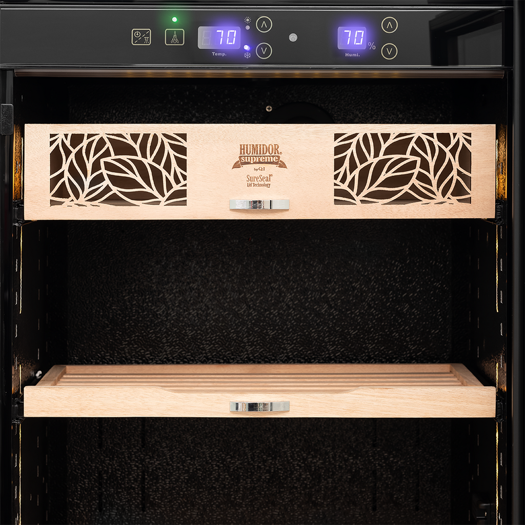 Humidor Supreme Electronic Humidor HS-9100 Black 1,000–1,500 Cigars
