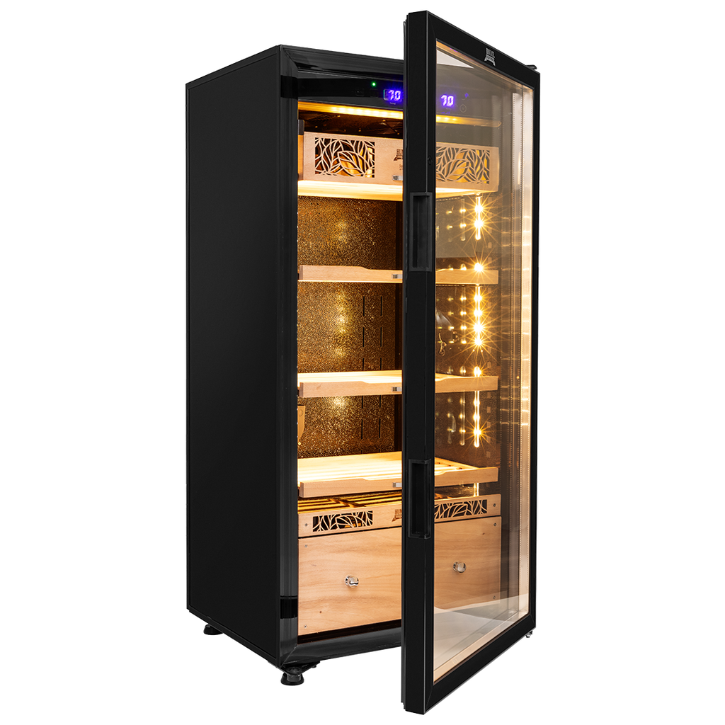 Humidor Supreme Electronic Humidor HS-9100 Black 1,000–1,500 Cigars