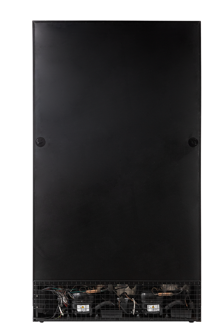 9200 Series Double-Door Electronic Humidor Cabinet Black Finish