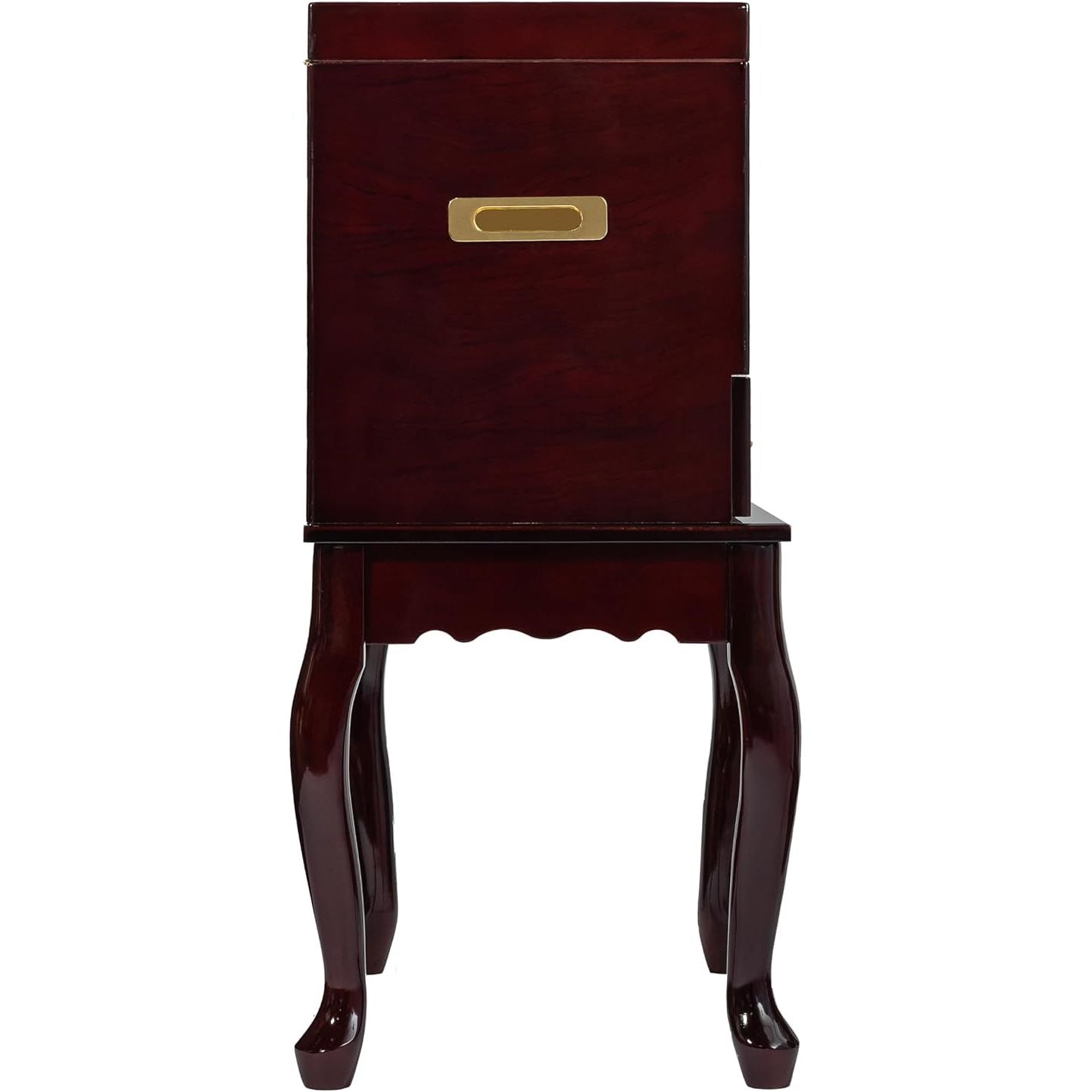 Humidor Supreme Geneve Rosewood Burl End Table Humidor 500 Cigars