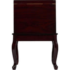 Humidor Supreme Geneve Rosewood Burl End Table Humidor 500 Cigars