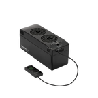 Humidor Supreme Hydra Large Black Electronic Cigar Humidifier Unit