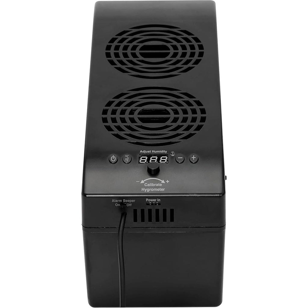 Humidor Supreme Hydra Large Black Electronic Cigar Humidifier Unit