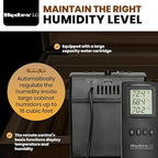 Humidor Supreme Hydra Large Black Electronic Cigar Humidifier Unit