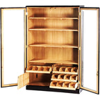 Humidor Supreme Mahogany Commercial Humidor Cabinet 4,000 Cigar Capacity