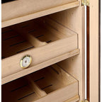 Humidor Supreme Mahogany 1000-Cigar Cabinet with Spanish Cedar Lining