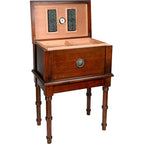 Humidor Supreme San Marco Antique Humidor Table Walnut 300 Capacity