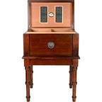 Humidor Supreme San Marco Antique Humidor Table Walnut 300 Capacity