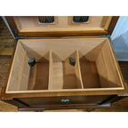 Humidor Supreme San Marco Antique Humidor Table Walnut 300 Capacity