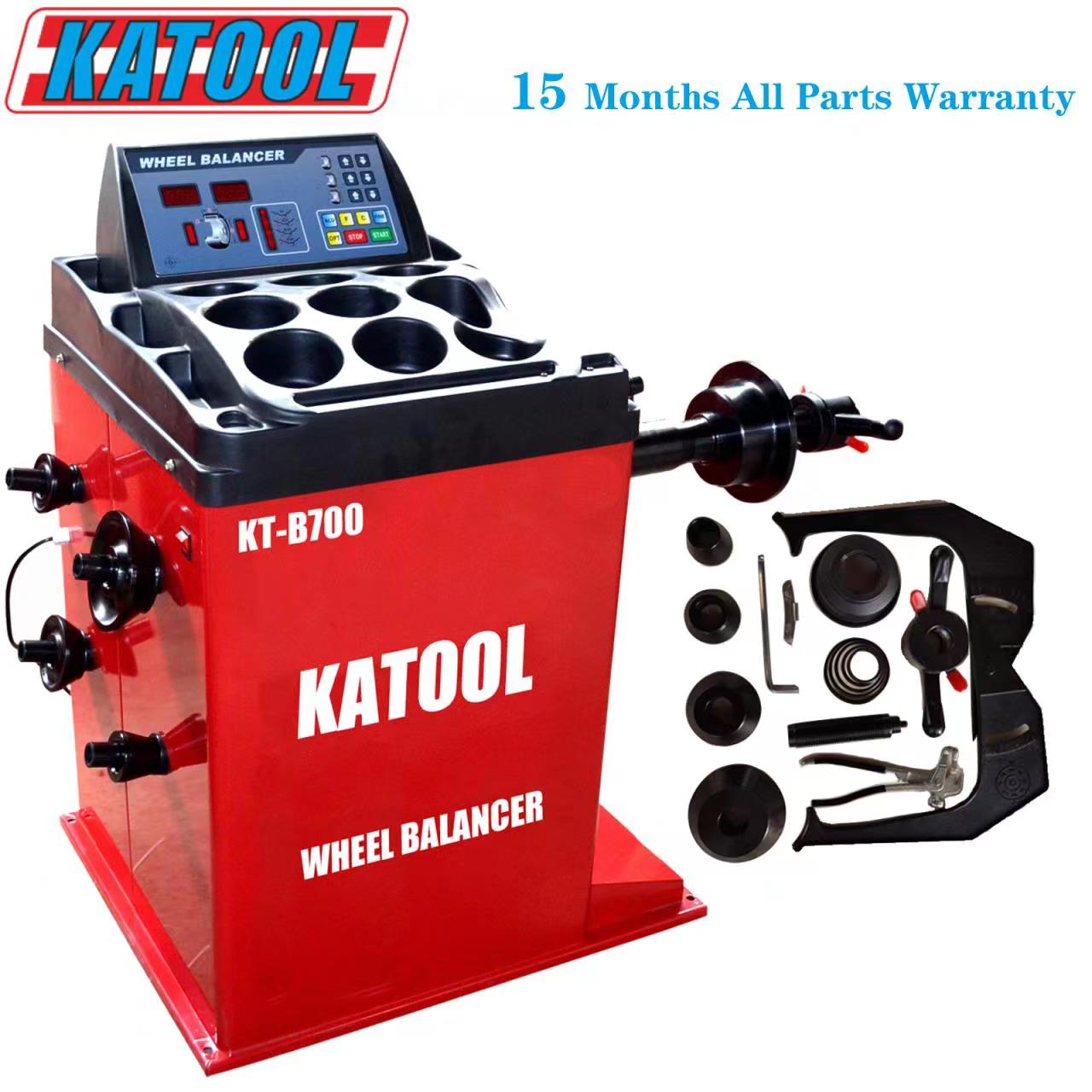 KATOOL KT-B700 Wheel Balancer 120V Heavy-Duty 180RPM Precision Machine
