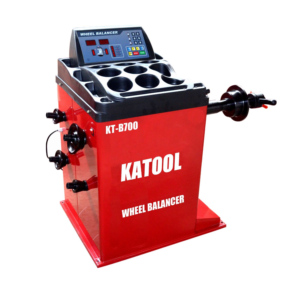 KATOOL KT-B700 Wheel Balancer 120V Heavy-Duty 180RPM Precision Machine