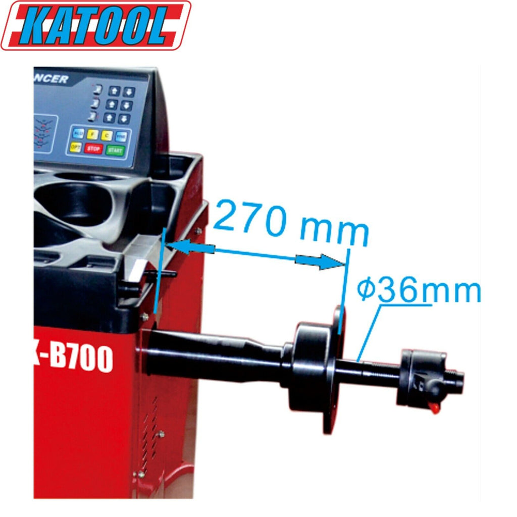 KATOOL KT-B700 Wheel Balancer 120V Heavy-Duty 180RPM Precision Machine