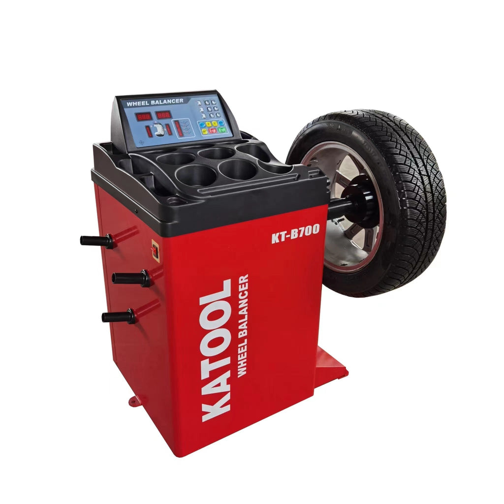 KATOOL KT-B700 Wheel Balancer 120V Heavy-Duty 180RPM Precision Machine