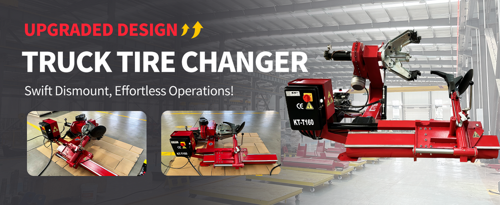 KT-T160 Heavy-Duty Truck Tire Changer Machine for 14-26\" Rims