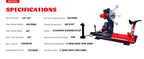Katool KT-T260 Truck Tire Changer Heavy-Duty 42-inch Wheel Mount