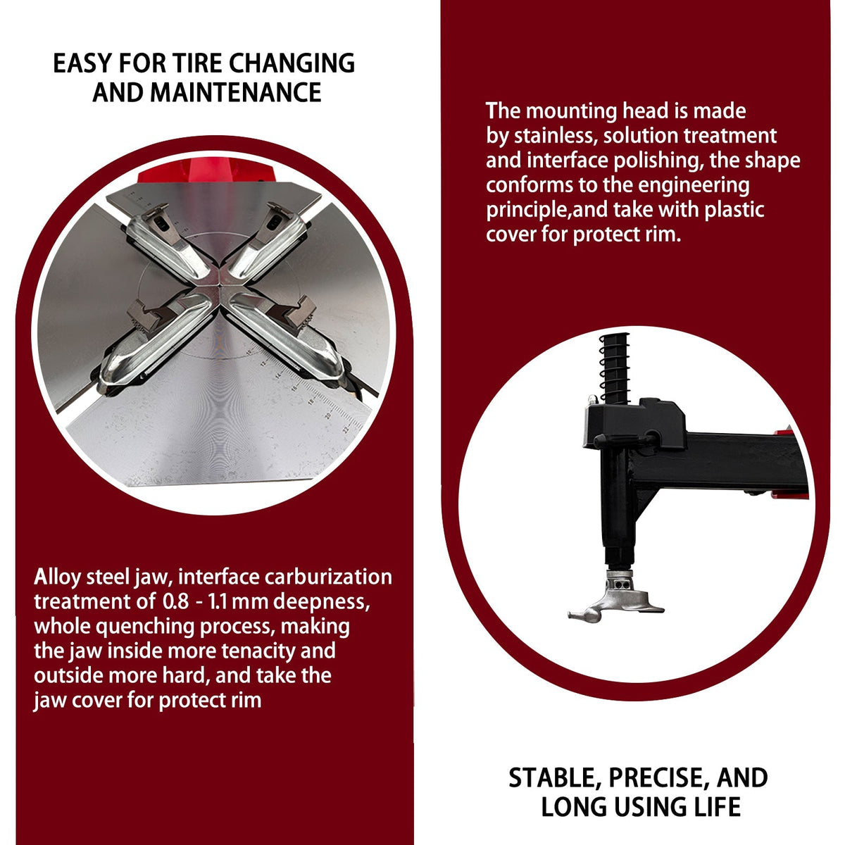 Katool KT-T810 Heavy-Duty Wheel Clamp Tire Changer Machine 2.0HP