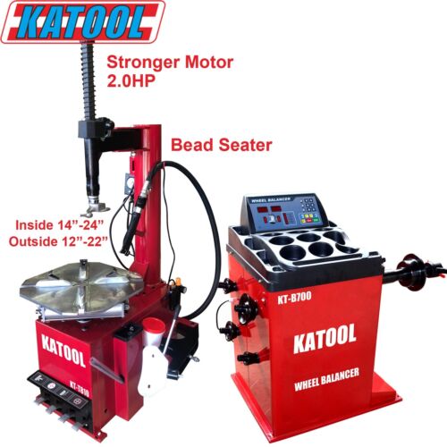 Tire Changer and Wheel Balancer Combo KT-T810 & KT-B700
