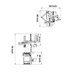 KT-T830 Tire Changer and KT-B750 Wheel Balancer Combo Kit