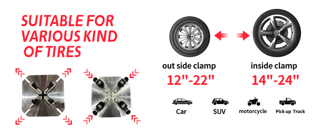 KT-T830 Tire Changer and KT-B750 Wheel Balancer Combo Kit