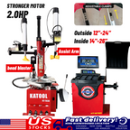 KT-T830 Tire Changer and KT-B750 Wheel Balancer Combo Kit