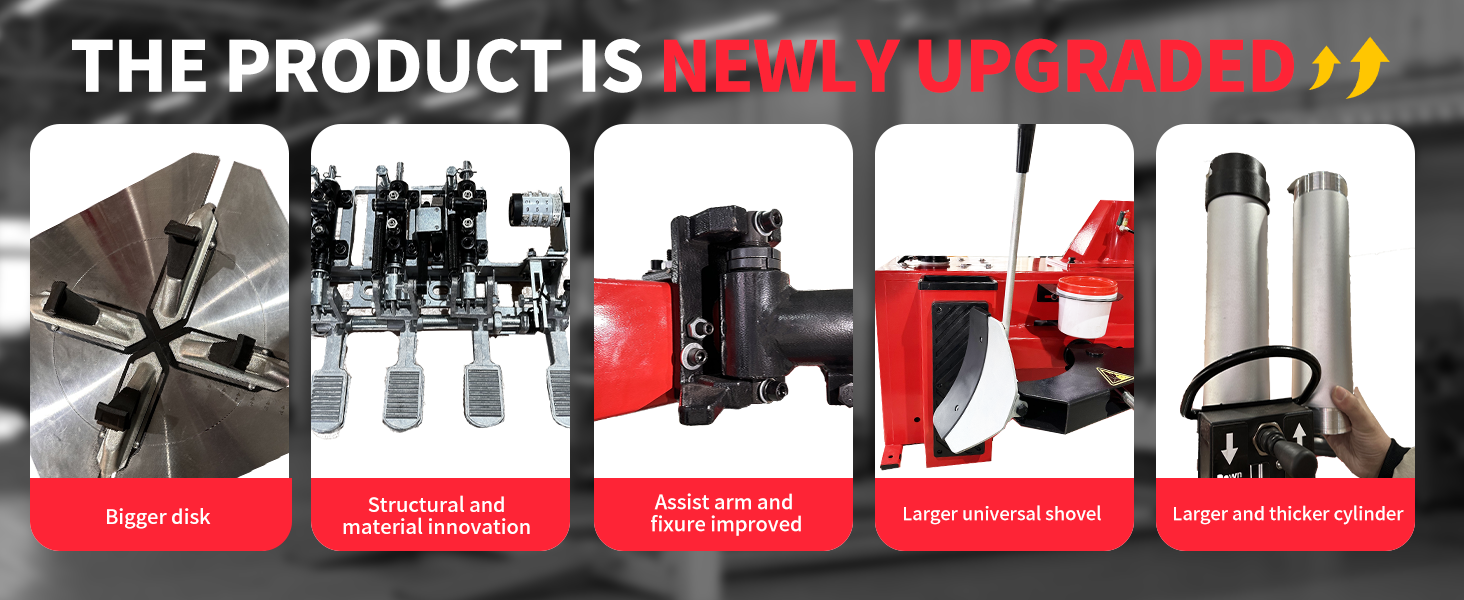 KATOOL KT-T830 Wheel Clamp Tire Changer Machine 41in Capacity