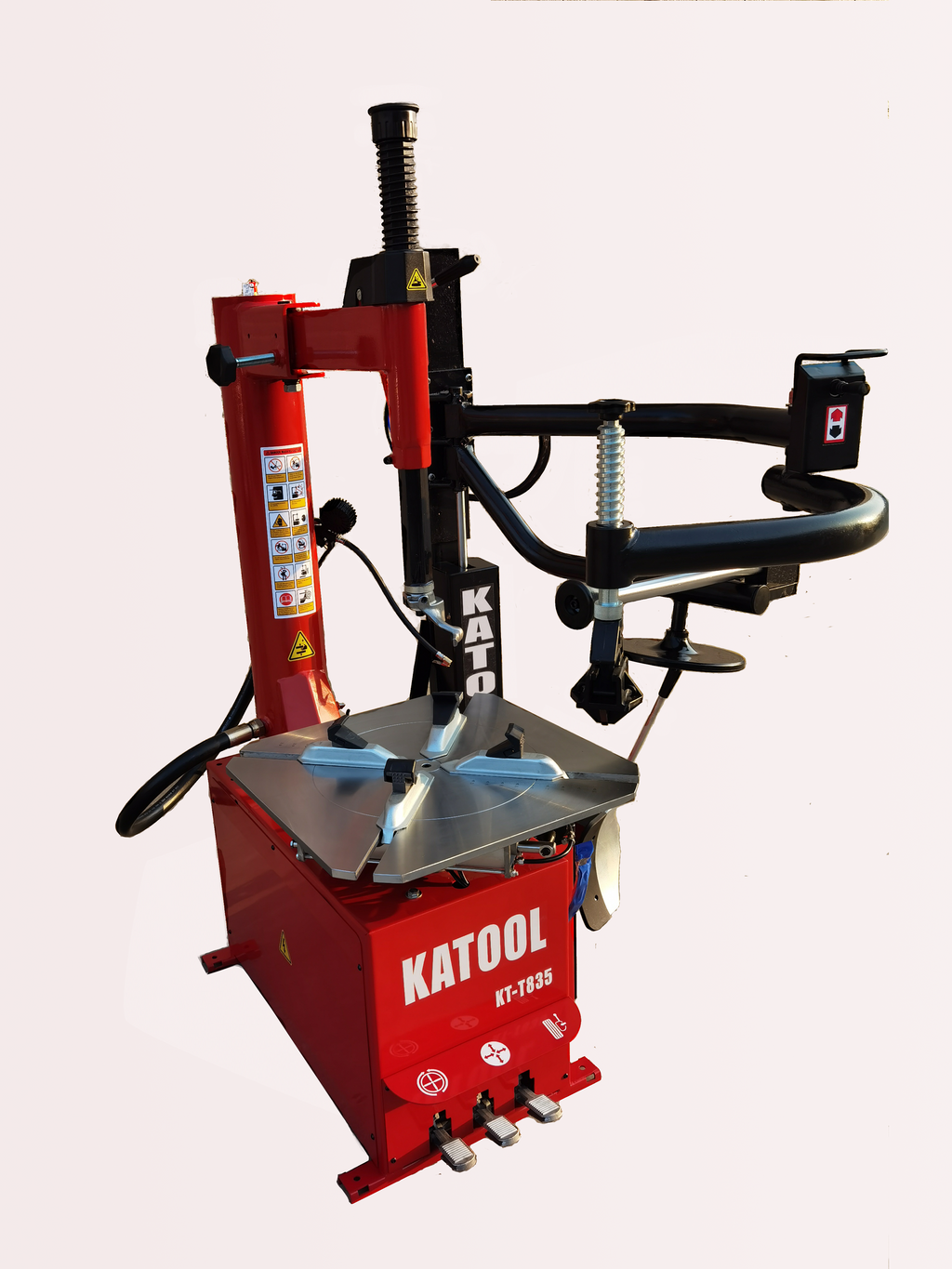 KATOOL KT-T835 2.0HP Tire Changer Machine with Wheel Clamp Assist