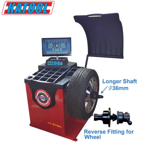 Katool KT-T835 Tire Changer and KT-B750 Wheel Balancer Combo