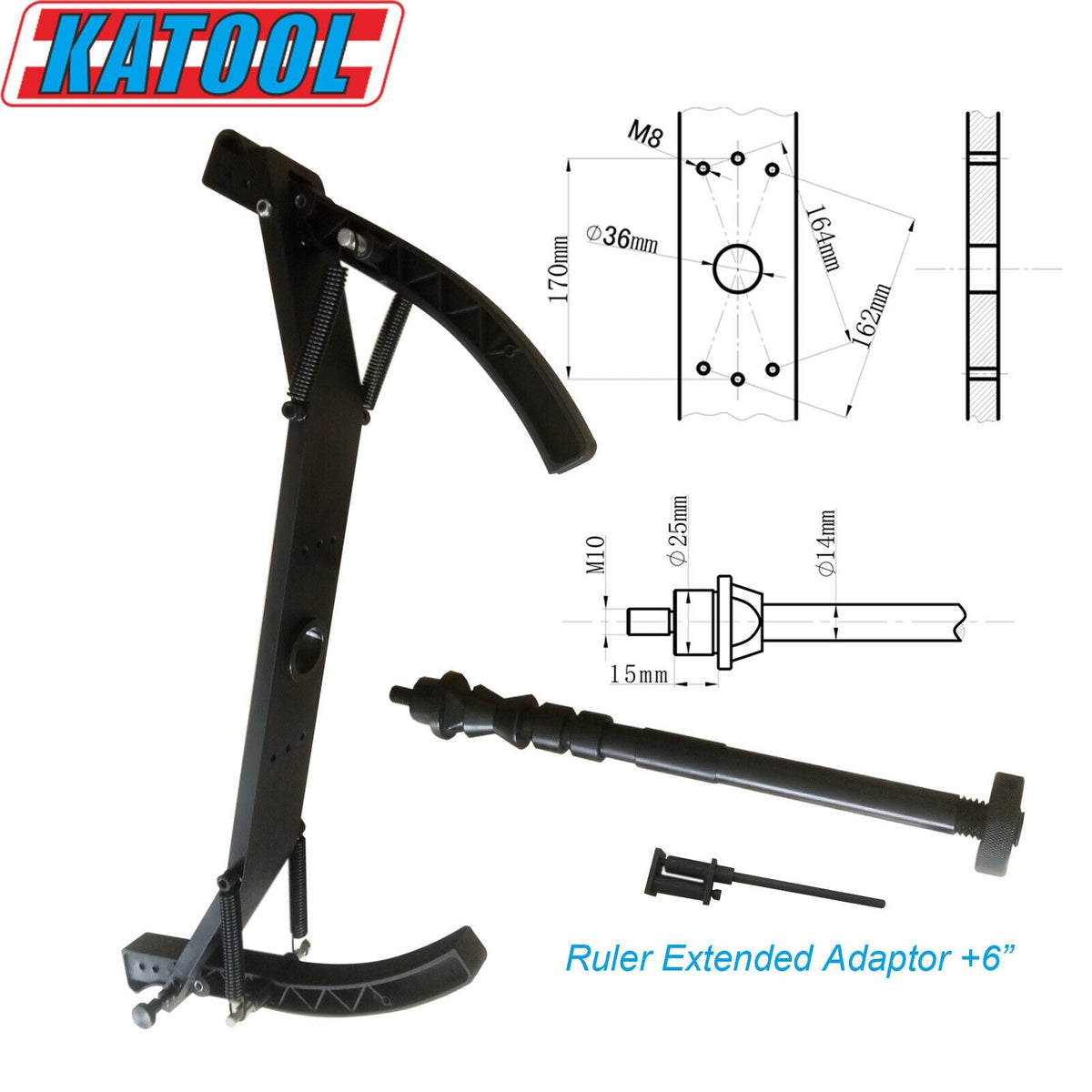 KT-T850 Tire Changer and KT-B700 Wheel Balancer Combo 110V