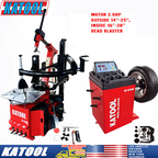 KT-T850 Tire Changer and KT-B700 Wheel Balancer Combo 110V