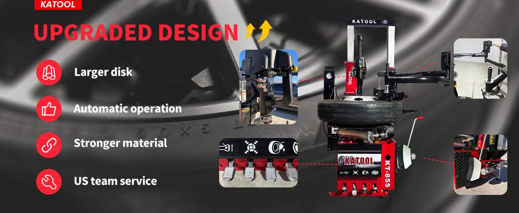 KATOOL KT-T855 Vertical Tire Changer Wheel Press Machine