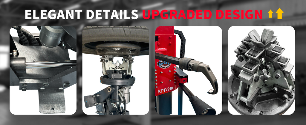 KT-TV910 Hydraulic Truck Tire Changer for 14-42in Rims Heavy-Duty