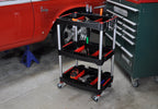 Luxor 3 Shelf tool cart
