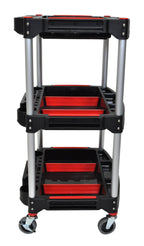 Luxor 3 Shelf tool cart